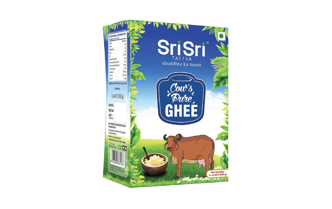 Sri Sri Tattva Cow's Pure Ghee    Pack  1 litre